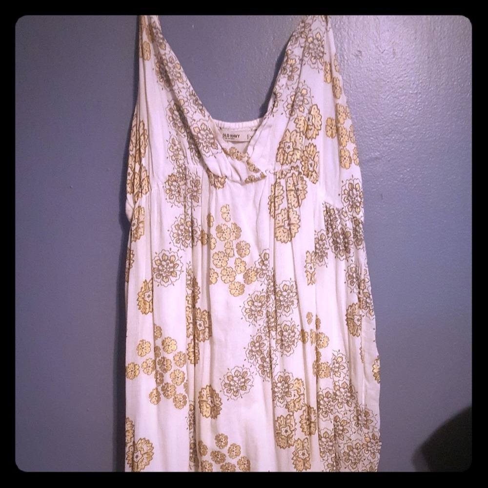 Floor length maxi dress